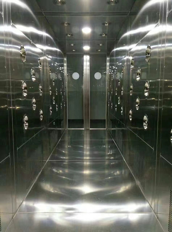 檢查風(fēng)淋室風(fēng)機是否正常工作，是否有異物堵塞。